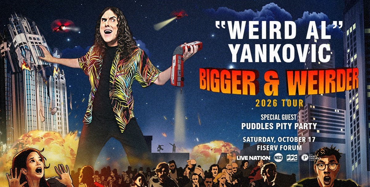 Milwaukee “WEIRD AL” YANKOVIC: BIGGER & WEIRDER 2026 TOUR